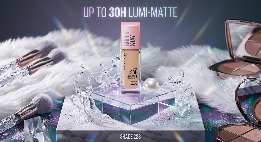 Maybelline New York Super Stay Lumi-Matte Foundation – Up to 30H Wear - Image 6