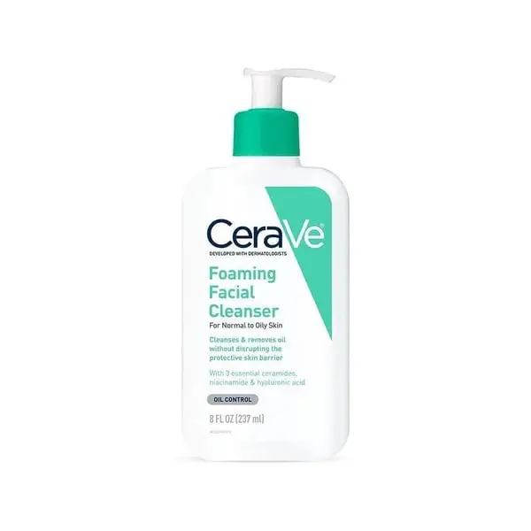 Cerave Foaming Facial Cleanser for Normal To Oily Skin