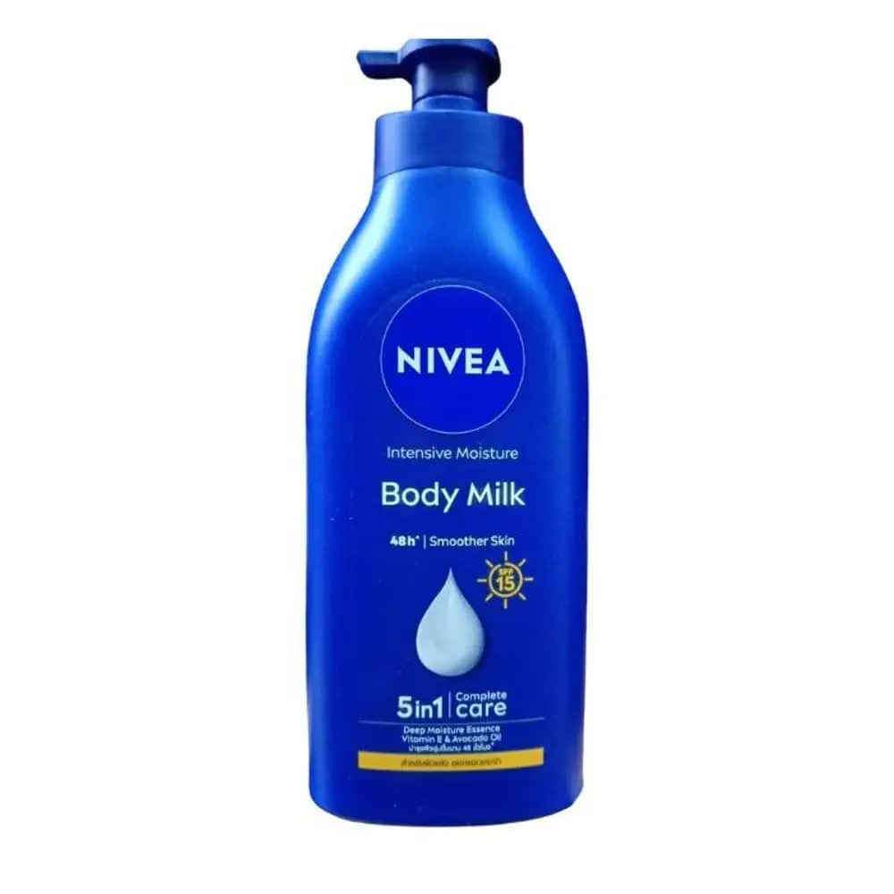 NIVEA Intensive Moisture Body Milk SPF 15 (Pump Bottle)